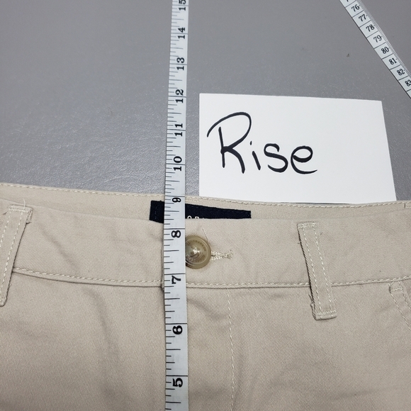 Aeropostale skinny light tan uniform pants women's size 0 - Picture 10 of 12